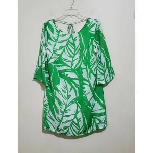 Lilly Pulitzer Shift Dress Hawaiian Self Tie Knot